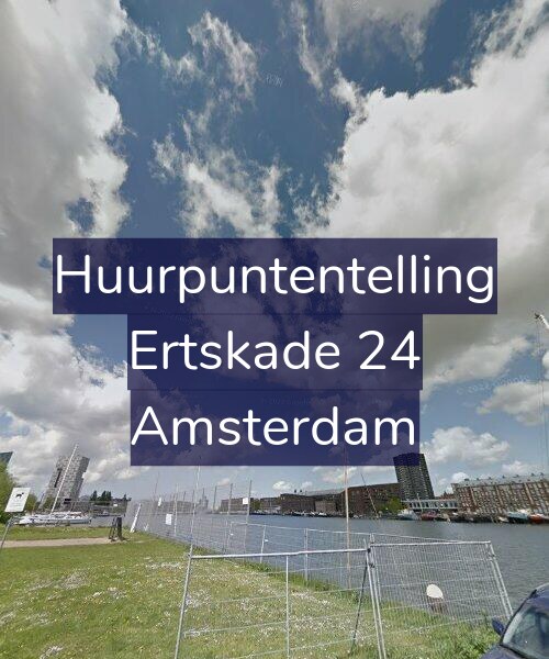 Foto gevel Huurpuntentelling voor Ertskade 24, Amsterdam