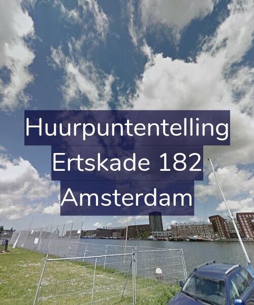Foto gevel Huurpuntentelling voor Ertskade 182, Amsterdam