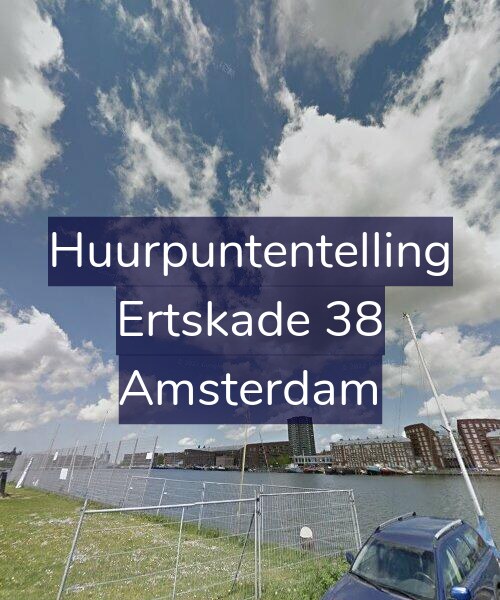 Foto gevel Huurpuntentelling voor Ertskade 38, Amsterdam