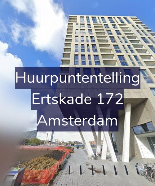 Foto gevel Huurpuntentelling voor Ertskade 172, Amsterdam