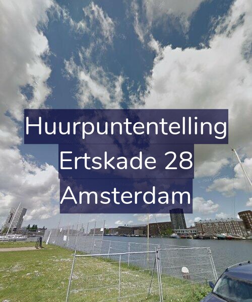 Foto gevel Huurpuntentelling voor Ertskade 28, Amsterdam