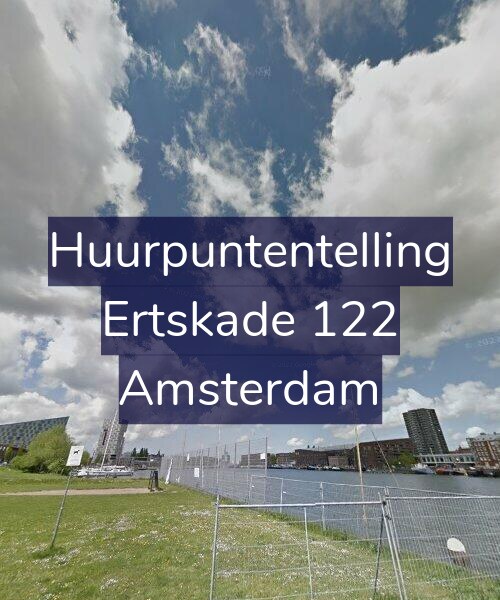 Foto gevel Huurpuntentelling voor Ertskade 122, Amsterdam