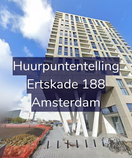 Foto gevel Huurpuntentelling voor Ertskade 188, Amsterdam