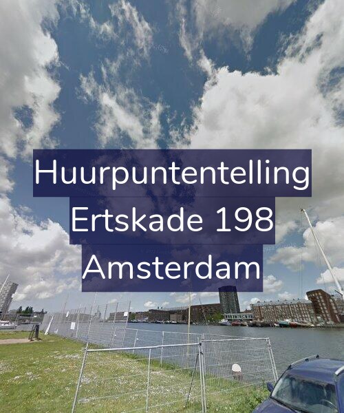 Foto gevel Huurpuntentelling voor Ertskade 198, Amsterdam