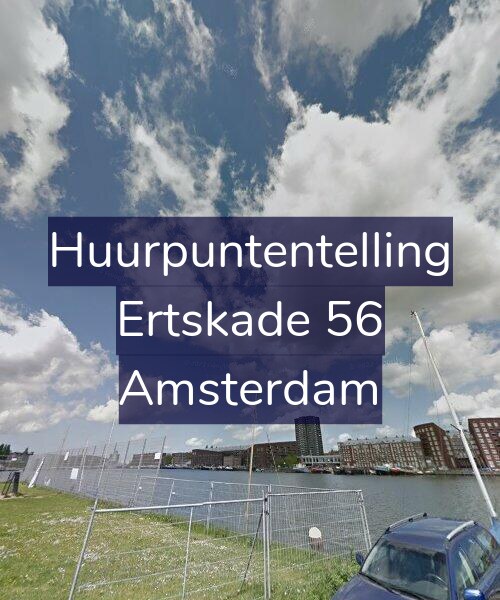 Foto gevel Huurpuntentelling voor Ertskade 56, Amsterdam