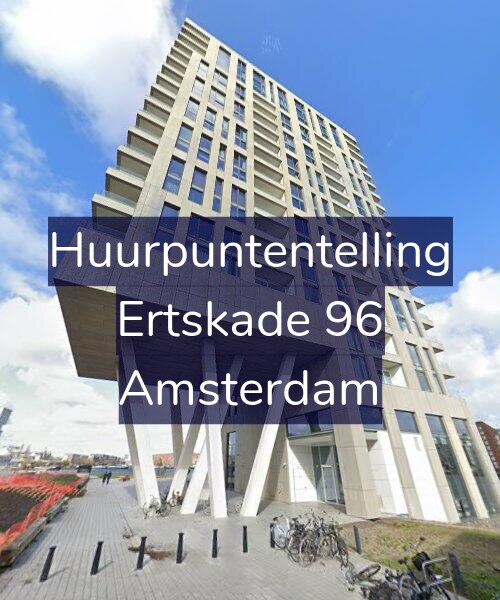 Foto gevel Huurpuntentelling voor Ertskade 96, Amsterdam