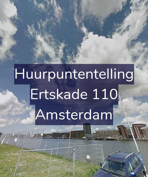 Foto gevel Huurpuntentelling voor Ertskade 110, Amsterdam