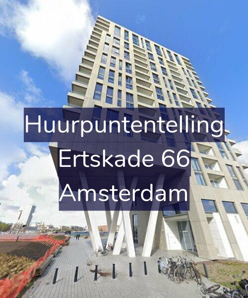Foto gevel Huurpuntentelling voor Ertskade 66, Amsterdam
