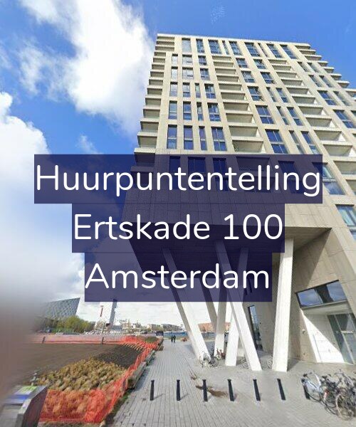 Foto gevel Huurpuntentelling voor Ertskade 100, Amsterdam