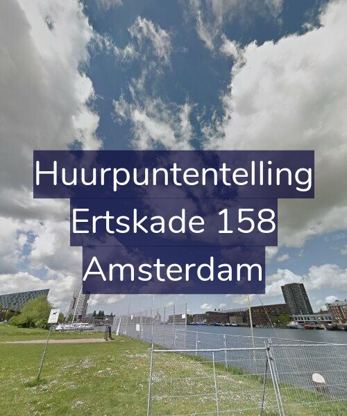 Foto gevel Huurpuntentelling voor Ertskade 158, Amsterdam