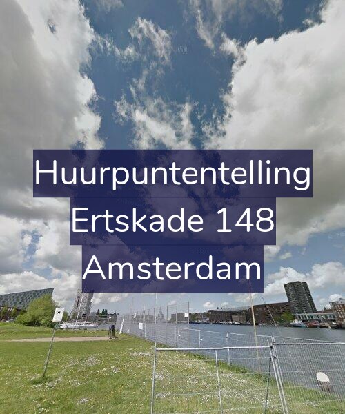 Foto gevel Huurpuntentelling voor Ertskade 148, Amsterdam