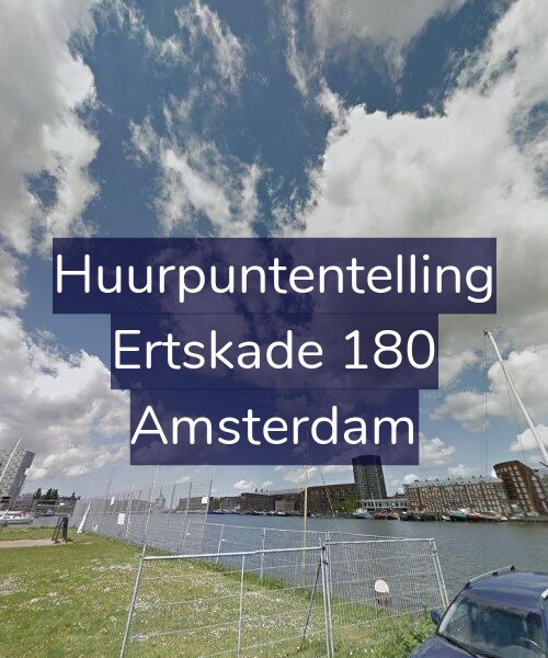 Foto gevel Huurpuntentelling voor Ertskade 180, Amsterdam