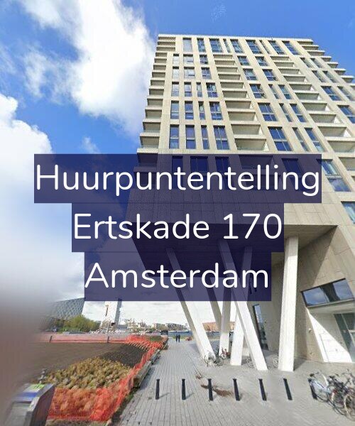 Foto gevel Huurpuntentelling voor Ertskade 170, Amsterdam