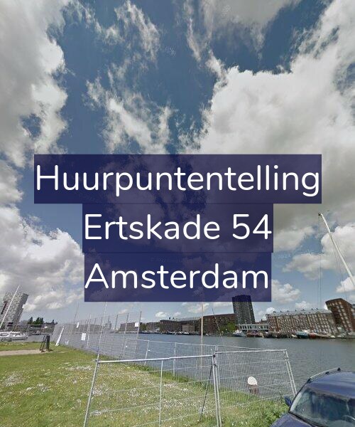 Foto gevel Huurpuntentelling voor Ertskade 54, Amsterdam