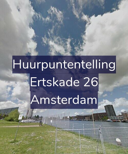Foto gevel Huurpuntentelling voor Ertskade 26, Amsterdam