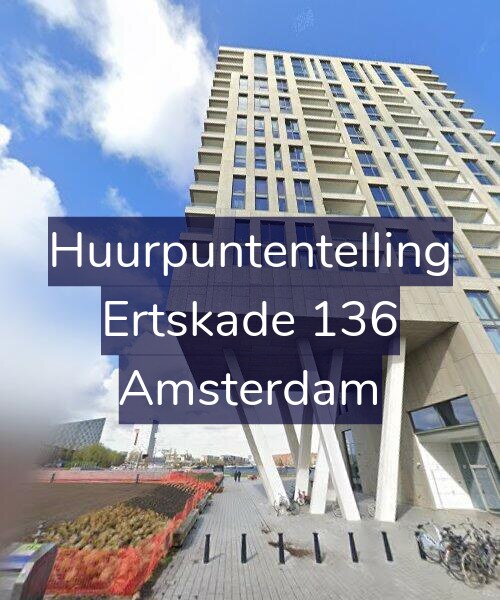 Foto gevel Huurpuntentelling voor Ertskade 136, Amsterdam