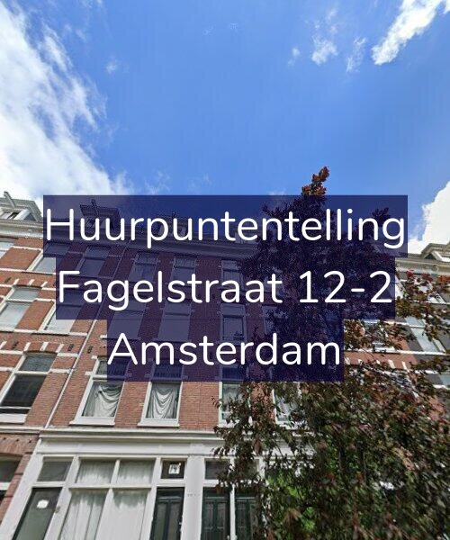 Foto gevel Huurpuntentelling voor Fagelstraat 12-2, Amsterdam