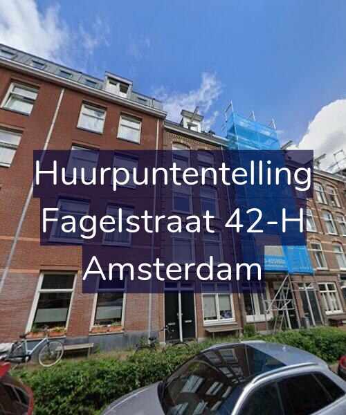 Foto gevel Huurpuntentelling voor Fagelstraat 42-H, Amsterdam