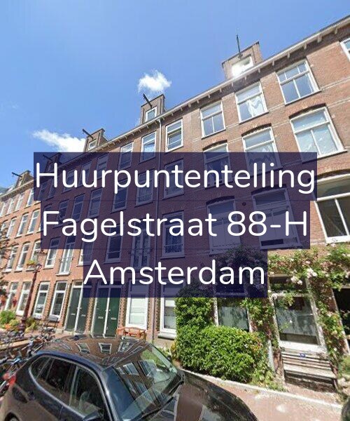 Foto gevel Huurpuntentelling voor Fagelstraat 88-H, Amsterdam