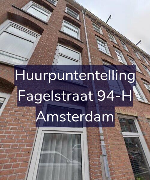 Foto gevel Huurpuntentelling voor Fagelstraat 94-H, Amsterdam
