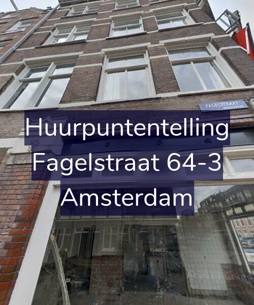 Foto gevel Huurpuntentelling voor Fagelstraat 64-3, Amsterdam