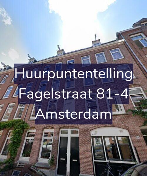 Foto gevel Huurpuntentelling voor Fagelstraat 81-4, Amsterdam