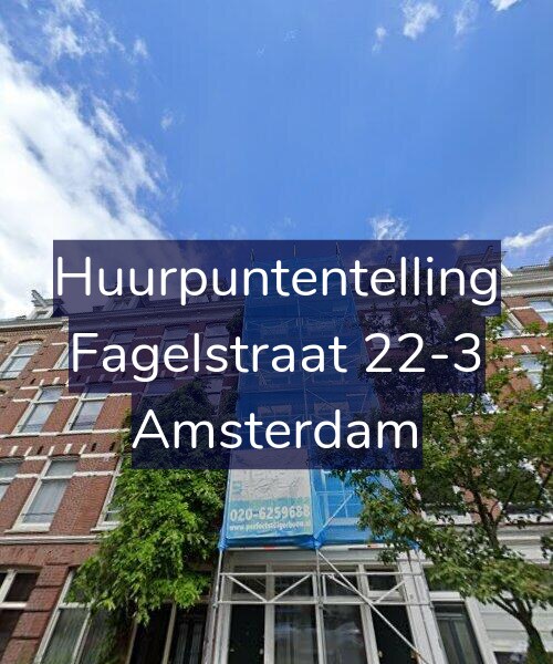 Foto gevel Huurpuntentelling voor Fagelstraat 22-3, Amsterdam