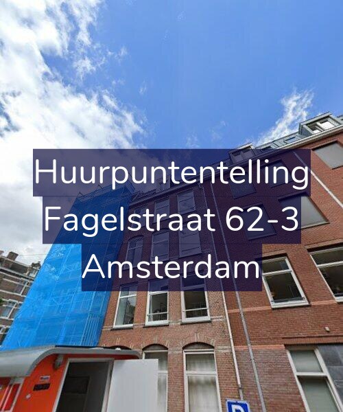 Foto gevel Huurpuntentelling voor Fagelstraat 62-3, Amsterdam