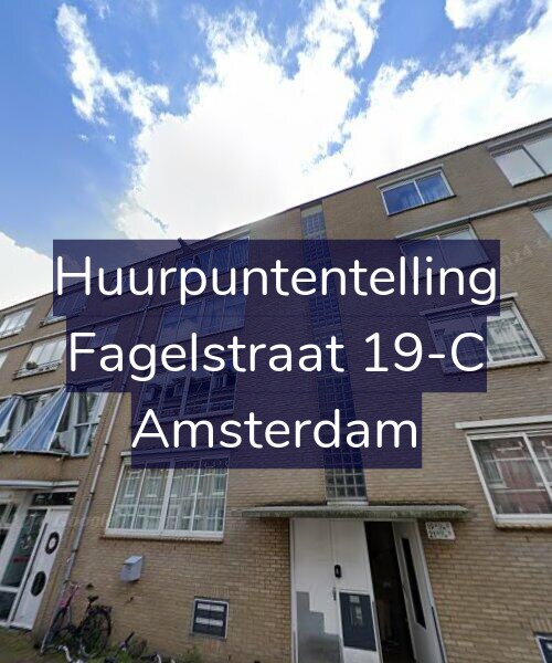 Foto gevel Huurpuntentelling voor Fagelstraat 19-C, Amsterdam
