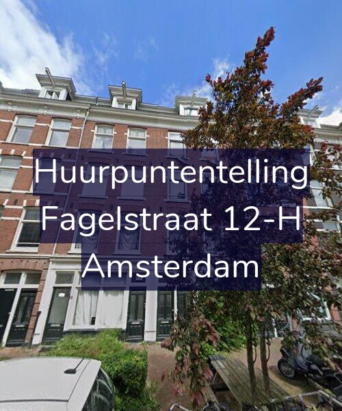 Foto gevel Huurpuntentelling voor Fagelstraat 12-H, Amsterdam