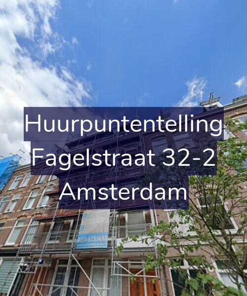 Foto gevel Huurpuntentelling voor Fagelstraat 32-2, Amsterdam
