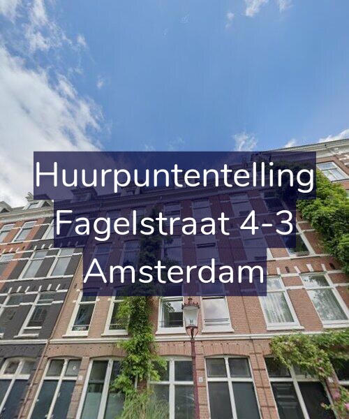 Foto gevel Huurpuntentelling voor Fagelstraat 4-3, Amsterdam