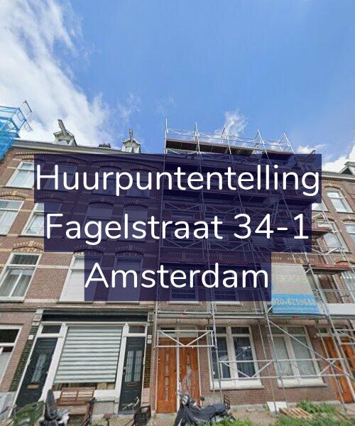 Foto gevel Huurpuntentelling voor Fagelstraat 34-1, Amsterdam