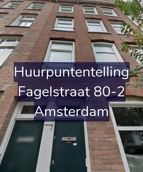 Foto gevel Huurpuntentelling voor Fagelstraat 80-2, Amsterdam