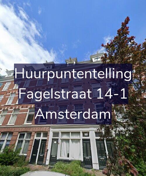 Foto gevel Huurpuntentelling voor Fagelstraat 14-1, Amsterdam