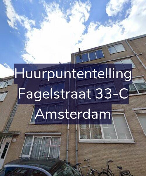 Foto gevel Huurpuntentelling voor Fagelstraat 33-C, Amsterdam