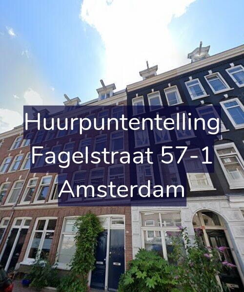 Foto gevel Huurpuntentelling voor Fagelstraat 57-1, Amsterdam