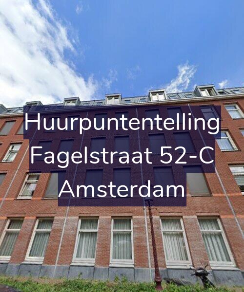 Foto gevel Huurpuntentelling voor Fagelstraat 52-C, Amsterdam
