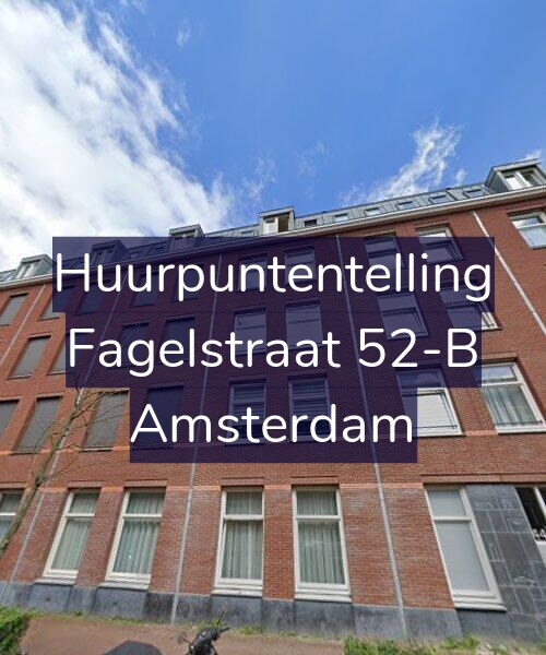 Foto gevel Huurpuntentelling voor Fagelstraat 52-B, Amsterdam