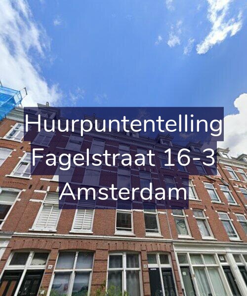 Foto gevel Huurpuntentelling voor Fagelstraat 16-3, Amsterdam
