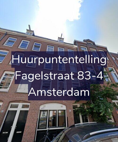 Foto gevel Huurpuntentelling voor Fagelstraat 83-4, Amsterdam
