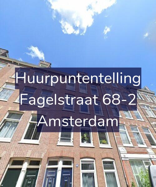 Foto gevel Huurpuntentelling voor Fagelstraat 68-2, Amsterdam
