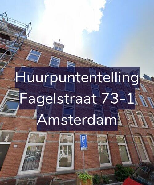 Foto gevel Huurpuntentelling voor Fagelstraat 73-1, Amsterdam