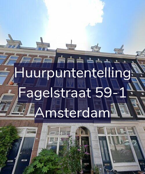Foto gevel Huurpuntentelling voor Fagelstraat 59-1, Amsterdam