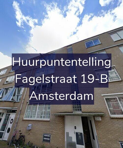 Foto gevel Huurpuntentelling voor Fagelstraat 19-B, Amsterdam