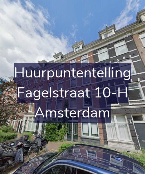 Foto gevel Huurpuntentelling voor Fagelstraat 10-H, Amsterdam