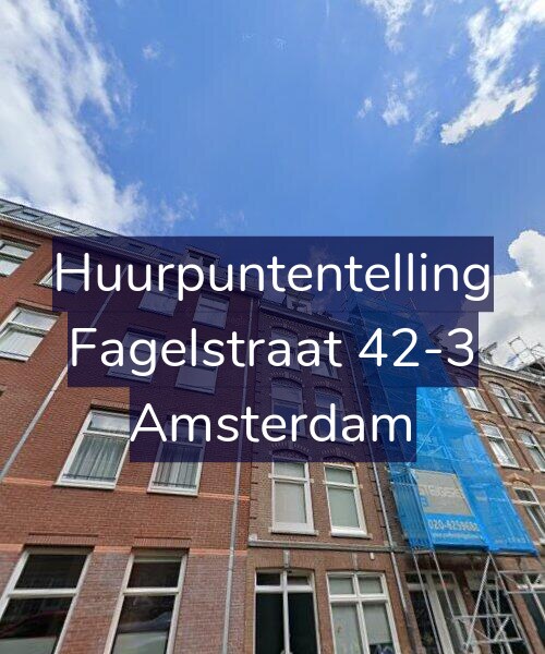 Foto gevel Huurpuntentelling voor Fagelstraat 42-3, Amsterdam
