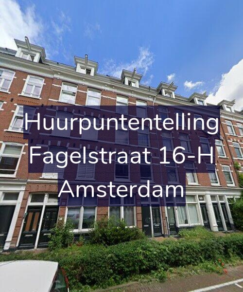 Foto gevel Huurpuntentelling voor Fagelstraat 16-H, Amsterdam