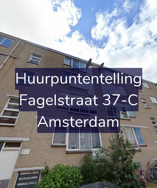 Foto gevel Huurpuntentelling voor Fagelstraat 37-C, Amsterdam