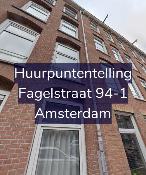 Foto gevel Huurpuntentelling voor Fagelstraat 94-1, Amsterdam